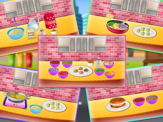 Street Food Maker Cooking Chef iPad screenshot