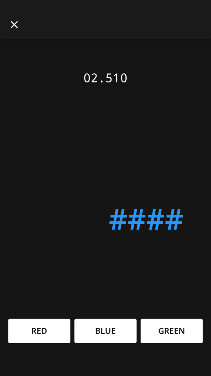 EncephalApp - Stroop Test