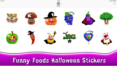 おかしな食べ物 ハロウィーン 子供向けのの教育学習ゲームのおすすめ画像5