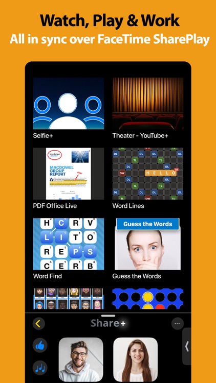 Share+: FaceTime Watch Party