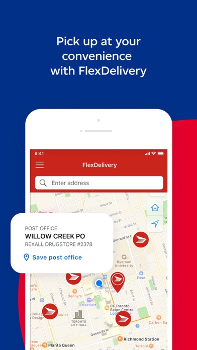 Canada Post Screenshot