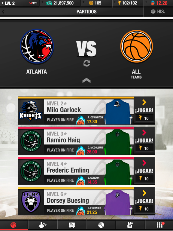 Screenshot #2 for Basketball Fantasy Manager 24