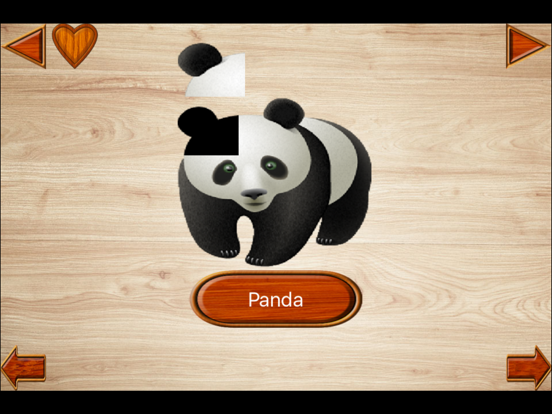 Screenshot #5 pour Animal Jigsaws Flash Cards