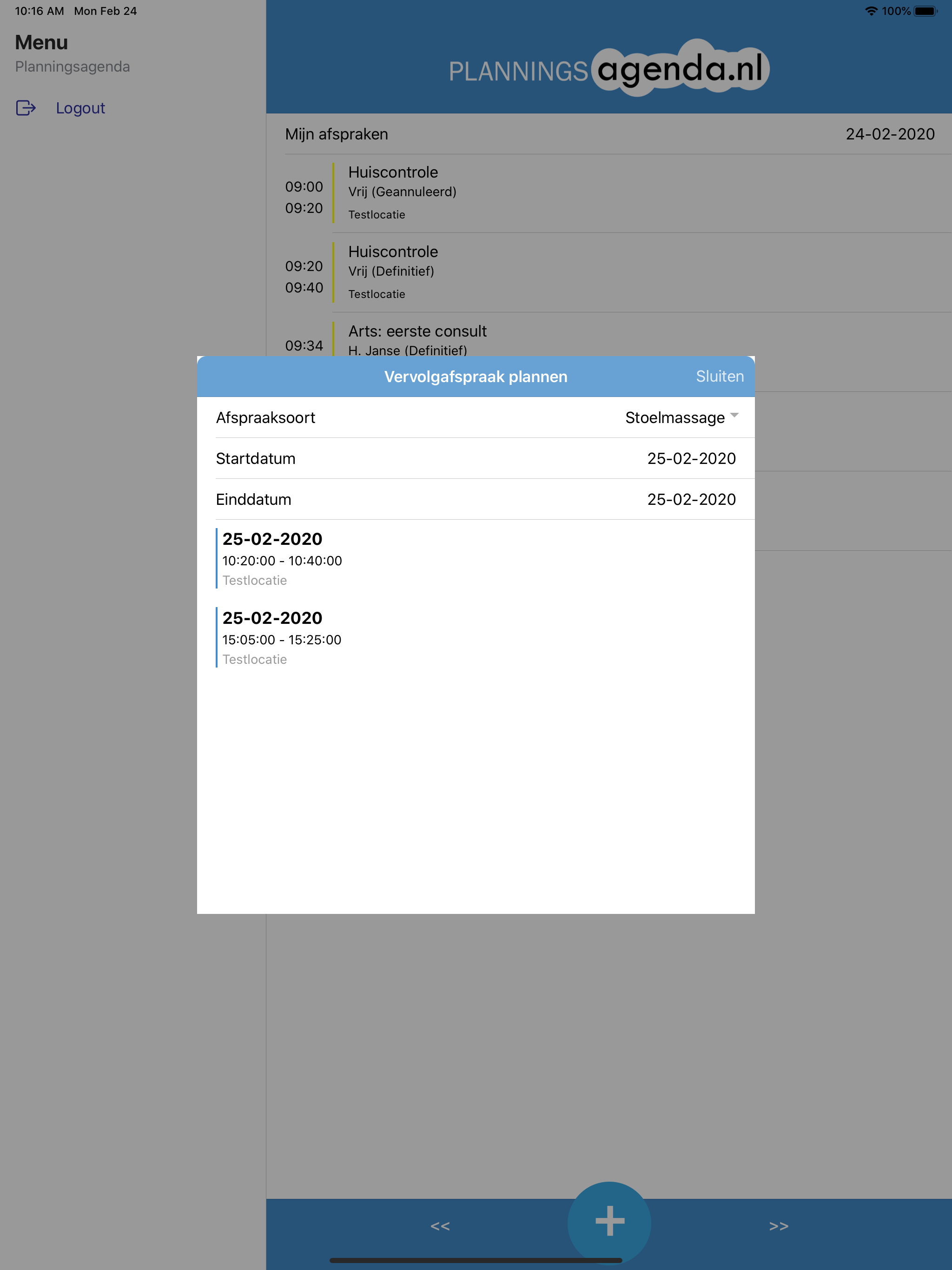 Planningsagenda.nl screenshot 10