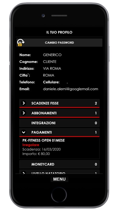 Italiana Fitness 2020 Screenshot