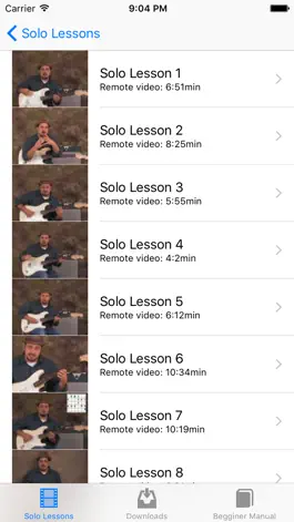 Game screenshot Solo Guitar Lessons hack