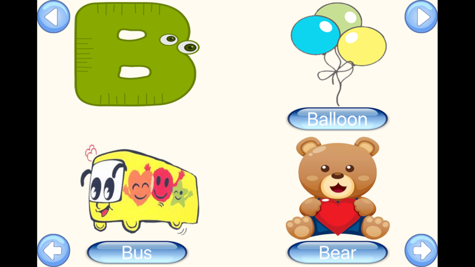 #3. ABC Words Flash Cards (iOS) 由: 慧玲 黄