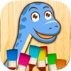 Dinosaurs Coloring Book Game icon