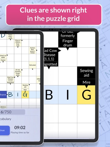 Pure Crosswords: Daily Puzzlesのおすすめ画像3