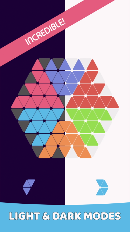 #4. Trigon : Classic Color Puzzle (iOS) 由: Binh Doan