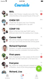 coursicle iphone screenshot 1