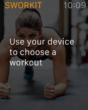 ‎Sworkit Fitness & Workout App Screenshot