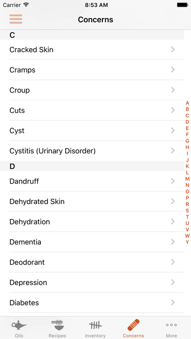 Foundational Aromatherapy Screenshot
