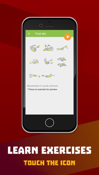 Screenshot #3 pour Abs workout Be Stronger