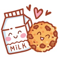 Cookies Milk & Coffee love