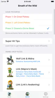 amiibo guide for totk & botw iphone screenshot 4