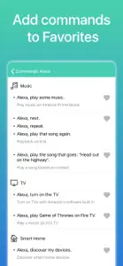 Commands for Alexa screenshot #5 for iPhone