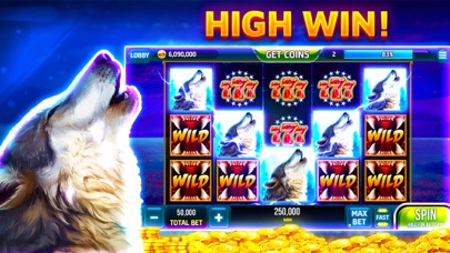 Wolf Casino 2023 Slots Games Screenshot