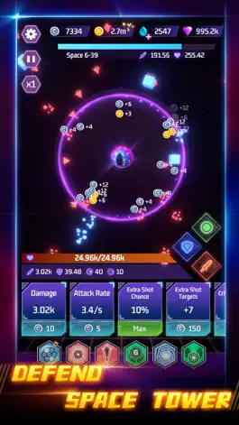 Game screenshot Space Tower - Galaxy Tower TD mod apk