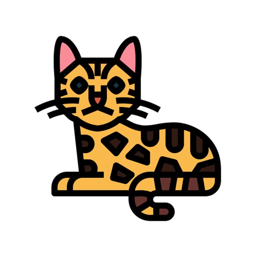 Bengal Cat Stickers icon