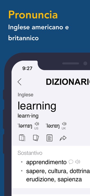 Dizionario Inglese Italiano - su App Store