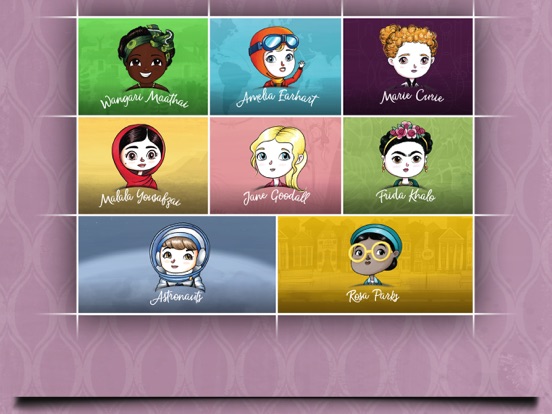 Women Who Changed the World iPad screenshot 8 - Education app