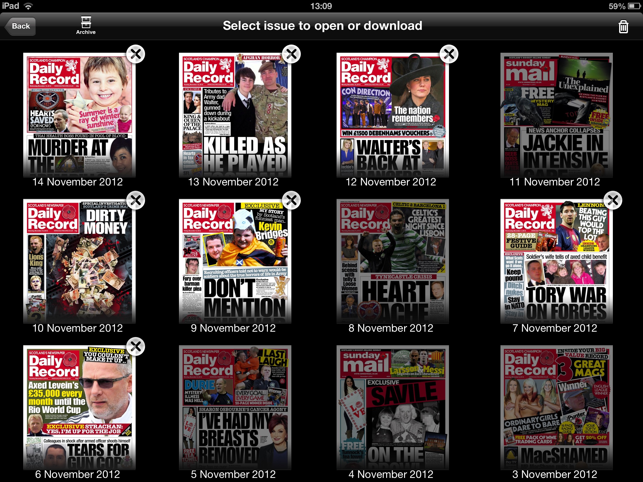 Daily Record Newspaper App screenshot 3