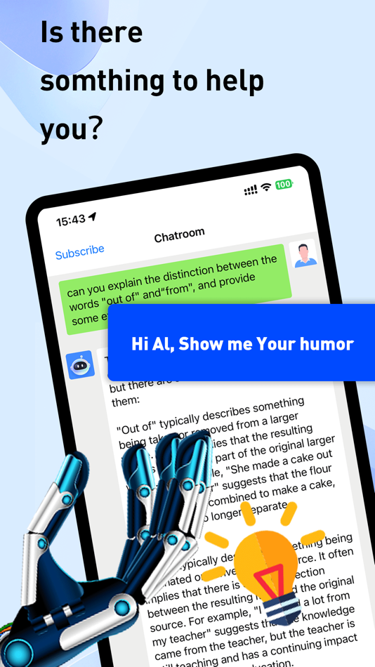 #5. Chat AI - Chat 4.0 (iOS) By: Royalforce Media Inc