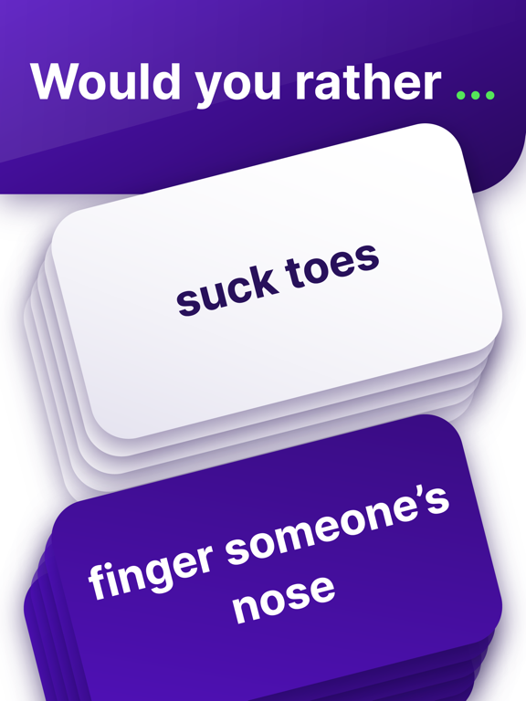 Screenshot #6 pour Would You Rather Adult Group