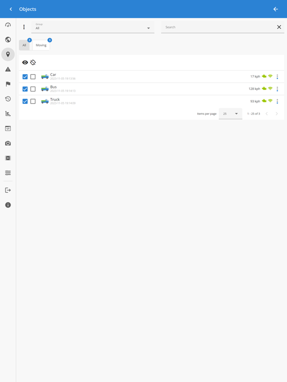 Screenshot #5 pour GPS Server Mobile