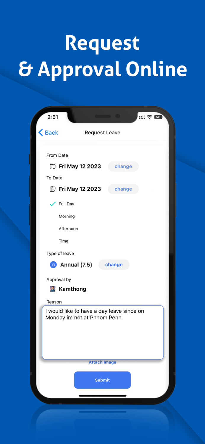 CheckinMe - HR Solution