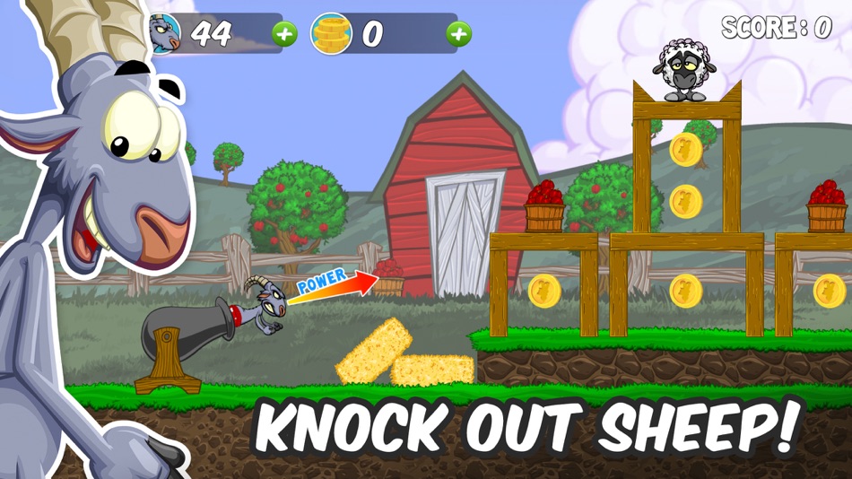 #2. Grumpy Goats (iOS) 由: Verge Games