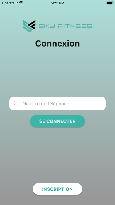 SkyFitness Screenshot