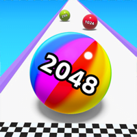 2048 Ball Game Merge Number