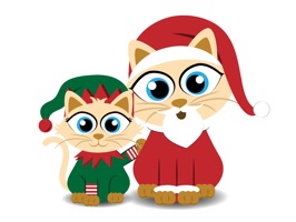 Christmas Kitties Sticker Pack