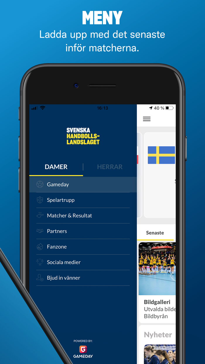 Gameday - Handbollslandslaget