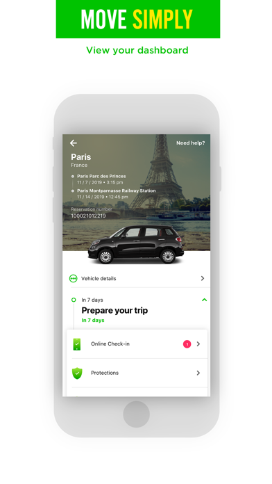 Europcar - Car & Van Hire Screenshot