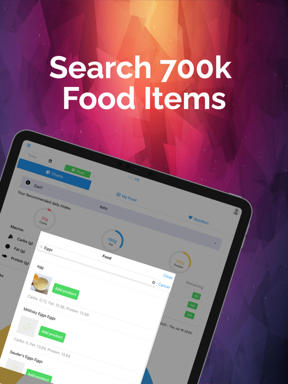 Screenshot #5 pour MyKeto Recipe & Diet Tracker
