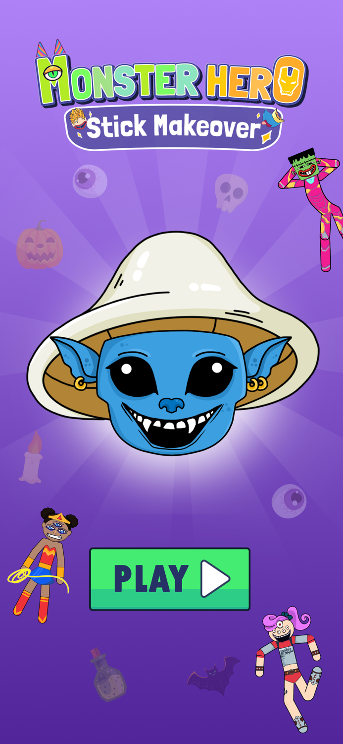 Monster Hero - Stick Makeover