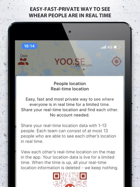 Yoo.se Location & Chat