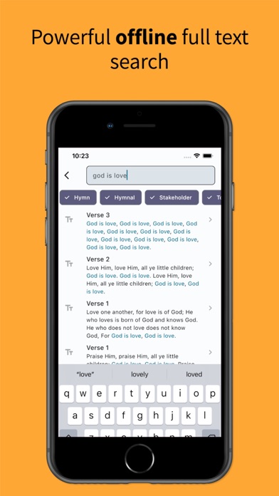 Hymns for Worship Screenshot