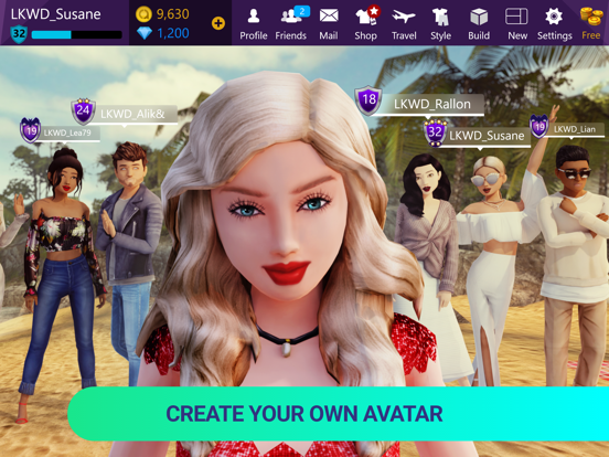 Avakin Life – 3D Virtual World iPad app afbeelding 6