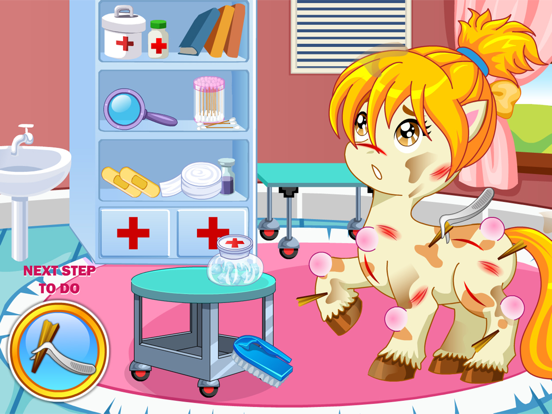 Pony doctor games iPad screenshot 4 - Games app