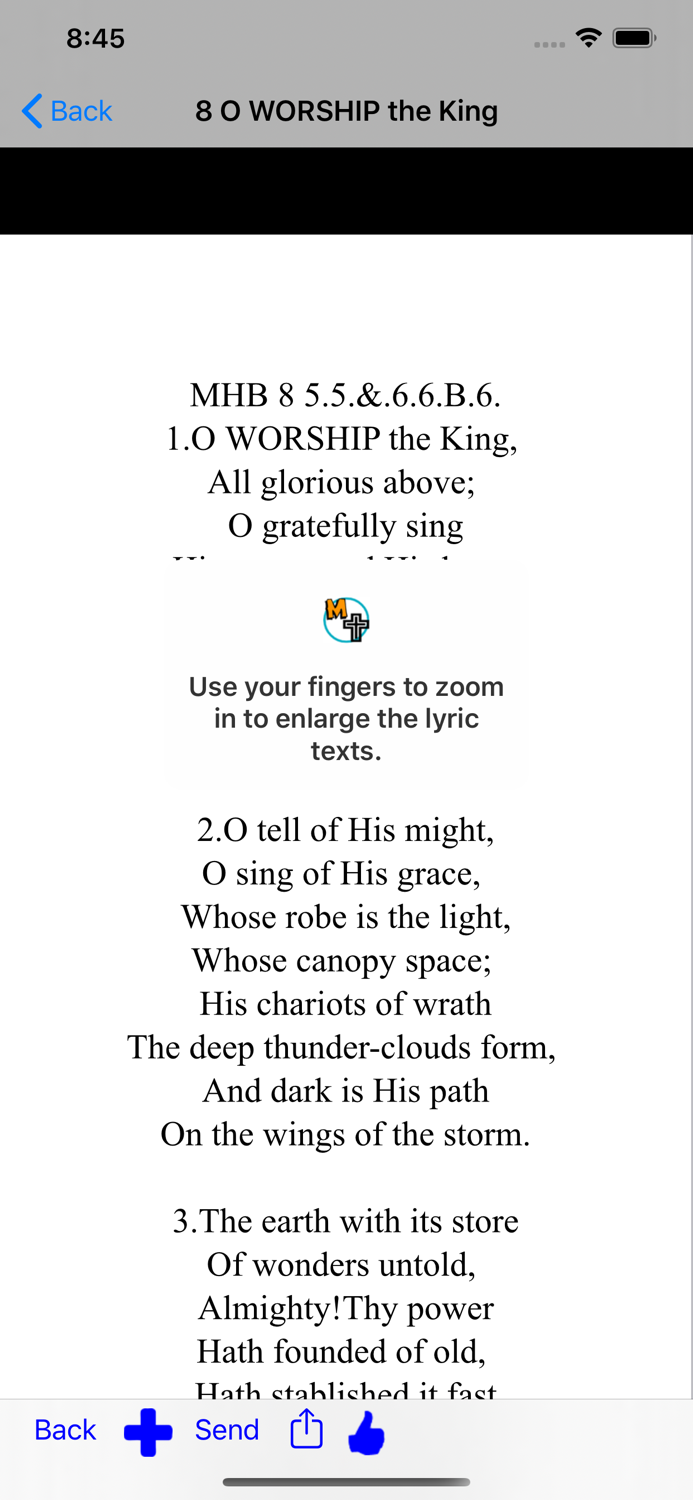 Methodist Hymn Lyrics