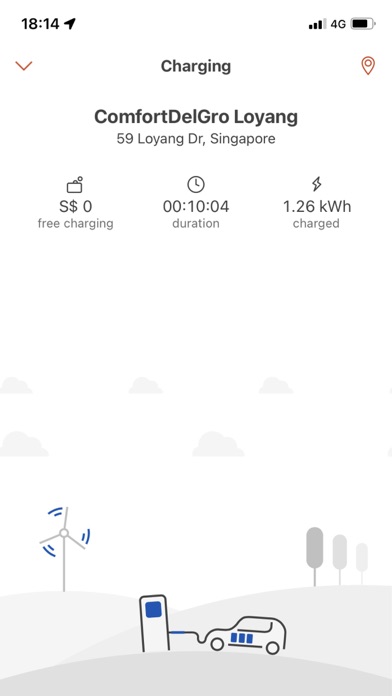 CDG ENGIE EV Charging Screenshot