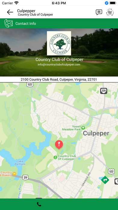 Country Club of Culpeper Screenshot