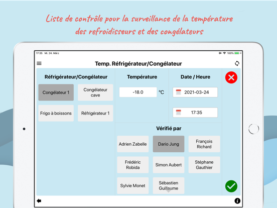 Screenshot #5 pour Alcomo HACCP