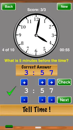Tell Time ! ! screenshot 4