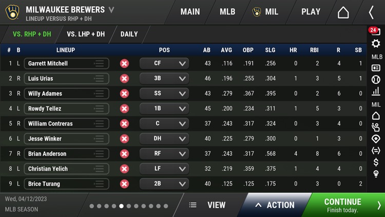 OOTP Baseball Go 24 screenshot-7