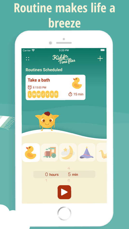 #5. Kids Timer by Kiddo (iOS) 由: oWorld Software